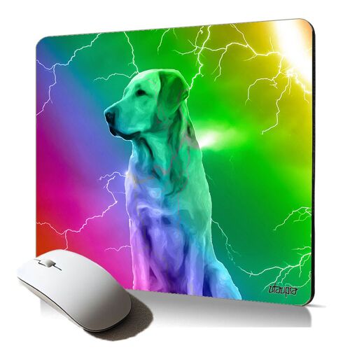 tapis de souris souple chien pour les professionnel souple golden retriever original chiot Imprimé animal ergonomique