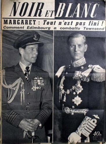 Noir Et Blanc N° 557 Du 07/11/1955 - Margaret - Tout N'est Pas Fini. Comment Edimbourg A Combattu Townsend.