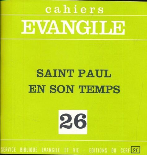 Saint Paul En Son Temps