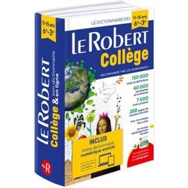 Le Robert Collège - Avec 1 Carte Numérique