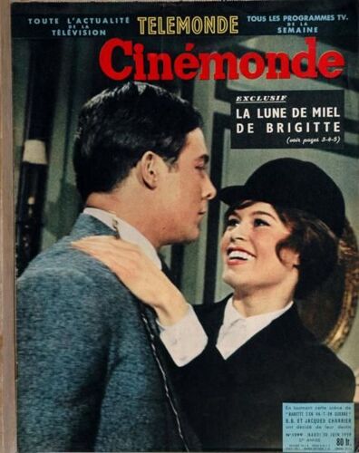 Cinemonde N° 1299 Du 30/06/1959 - Brigitte Bardot   -   Jacques Charrier - Jean Renoir  -   M. Reichenbach Et F. Meininger   -   J. Claudio  -   C. Rouvel  -   P. Meurisse  -   I. Nordine  -   M. Gary.