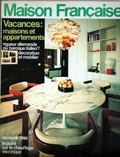 Maison Francaise  N° 249 Du 01/07/1971 - Vacances Au Soleil - Architecture Liee Au Site - Lis - Lilium Et La Famille De Leurs Hybrides - Les Grandes Tendances Europeennes - En Allemagne - En Italie - L'art De Recevoir - Chauffage.