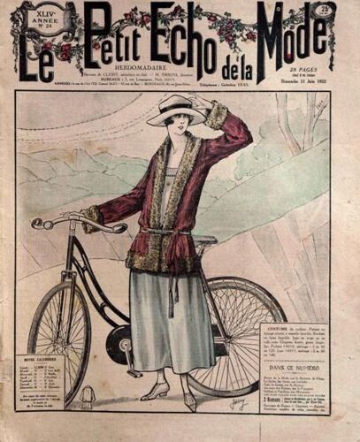 Petit Echo De La Mode N° 24 Du 11/06/1922 - Costume - Romans.