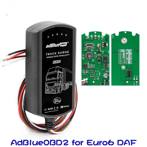 Adblueobd2 Pour Daf Euro 6 460 480 Supprimer Modèle De Câblage De Camion Obd2
