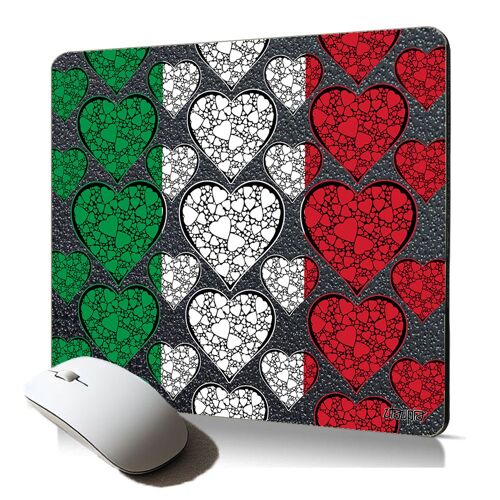 tapis de souris souple drapeau italie italien rugby coupe d'europe pour gamer mousepad antiderapant Euro foot