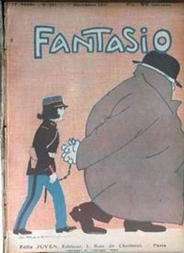 Fantasio N° 261 Du 01/12/1917 - Dessin De A. Roubille.