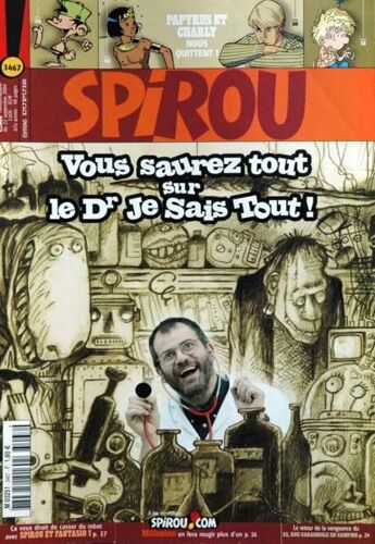 Spirou  N° 3467 Du 22/09/2004 - Papyrus Et Charly.