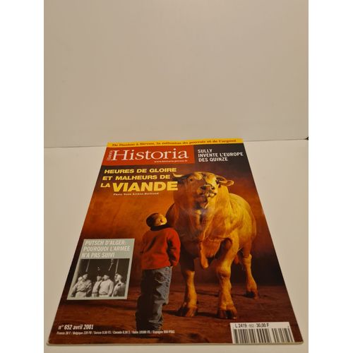 Historia 652 - Heures De Gloire Et Malheurs De La Viande