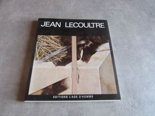 Jean Lecoultre Editions Age D Homme