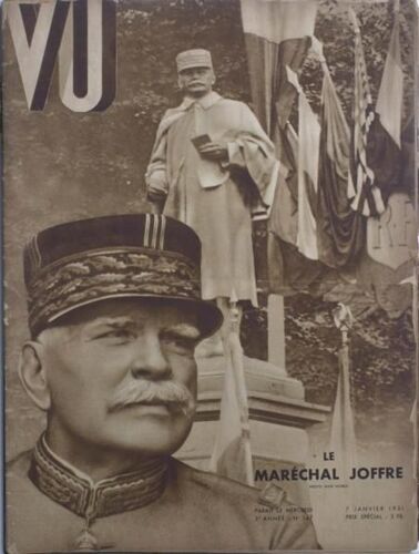 Vu N° 147 Du 07/01/1931 - Le Marechal Joffre.
