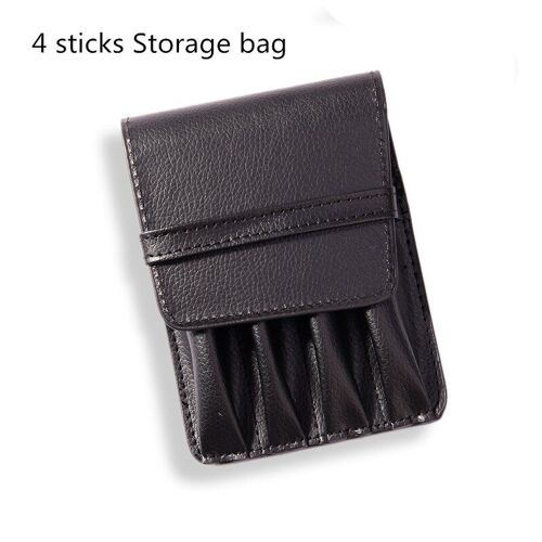 Sac De Rangement Pour 3/4/12/24/36/48 Stylos, Sac De Rangement À Fermeture Éclair, Sac De Rangement Pour Stylos Noir