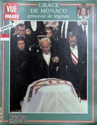 Point De Vue Images Du Monde N° 1782 Du 24/09/1982 - Grace De Monaco - Princesse De Legende.