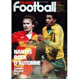 France Football N° 1914 Du 14/12/1982 - Nantes Rock D'automne - Lacombe - F.C Nantes.