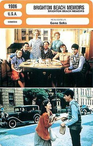 Fiche Monsieur Cinema Brighton Beach Memoirs