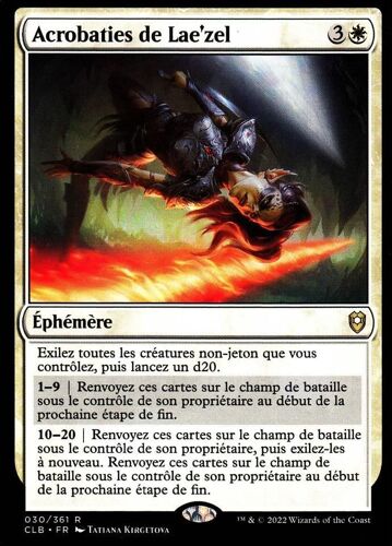 Acrobaties De Lae'zel - Magic - La Bataille De La Porte De Baldur - R - 30/361