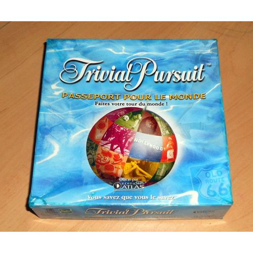Trivial Pursuit Passeport Pour Le Monde - Format Voyage