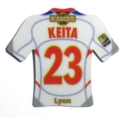 Magnet "Just Foot" Année 2008, N° 23 Keita ( Lyon)