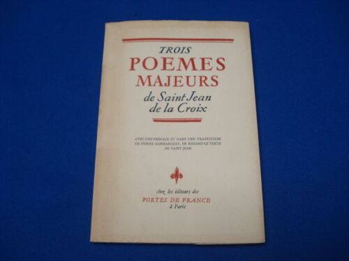 Trois Poèmes Majeurs