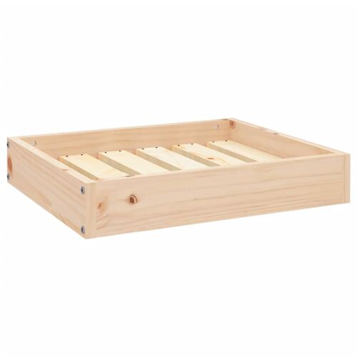 Vidaxl Lit Pour Chien 51,5x44x9 Cm Bois De Pin Solide