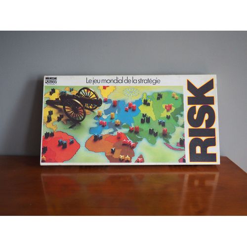 Risk "Le Jeu Mondial De La Stratégie" Jeu De Société (Première Édition Française De 1973 Par Miro Meccano)