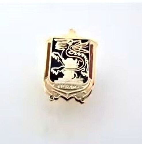 Pins Miniature Militaria Insigne 41ème Rama Régiment Artillerie Et De Marine La Fère 02 Aisne / Base Dorée