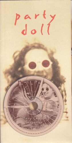 Mary Chapin Carpenter Cd Party Doll & Other Favorites In 4xfold Pic Folder Usa Only