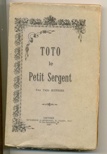 Toto Le Petit Sergent
