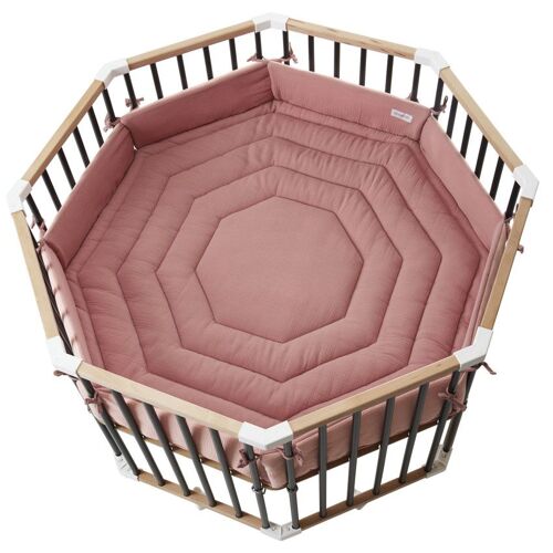 Tapis De Parc Octogonal - Rose