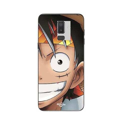 Coque Samsung Galaxy J8 2018 Monkey D. Luffy One Piece Manga Anime