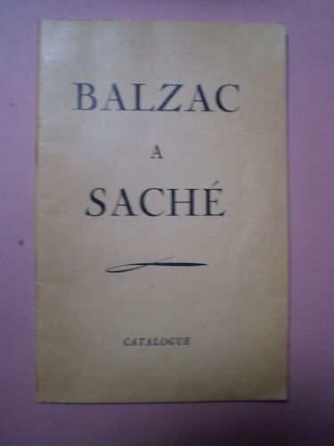 Balzac A Saché