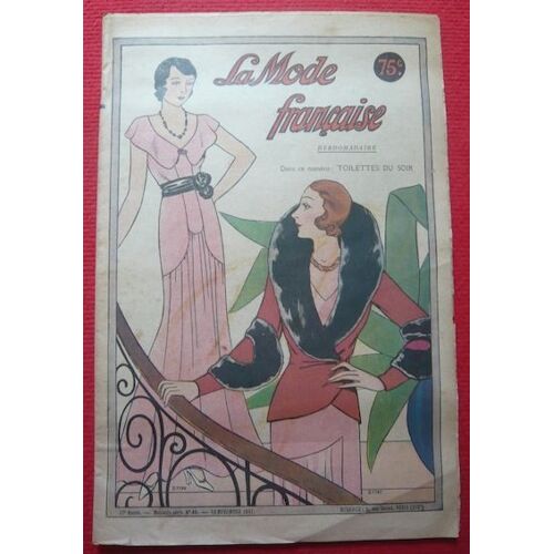 La Mode Française N° 46  15 Novembre 1931  17e Année 