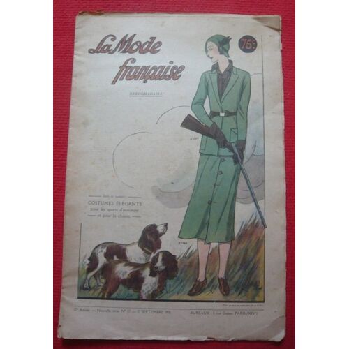 La Mode Française N° 37  13 Septembre 1931  17e Année