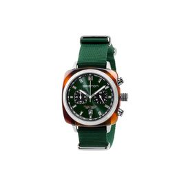 Crongrafo Data Acetado Pvd Cinza Mostrador P