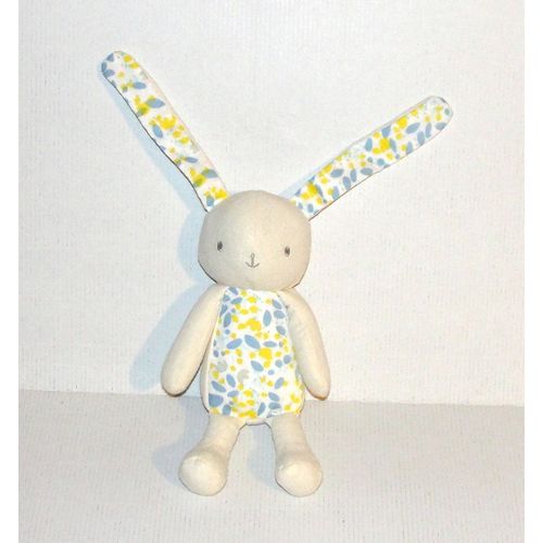 Peluche Lapin Klorane Version En Tissus Doudou Lapin 22 Cm