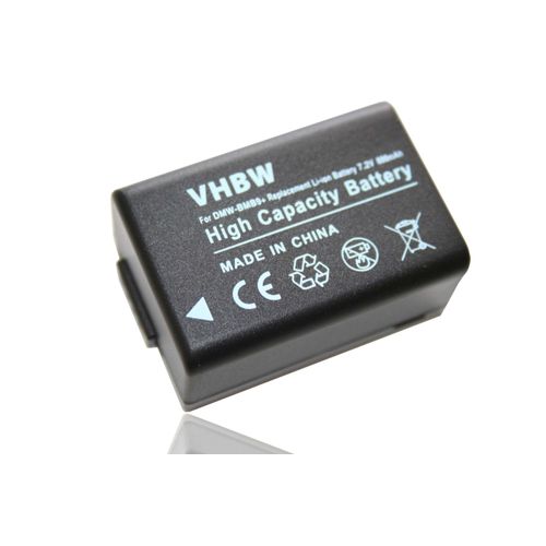 vhbw batterie 800mAh pour appareil photo Panasonic Lumix DC-FZ82 comme Panasonic DMC-BMB9, DMW-BMB9E, Leica BP-DC9.