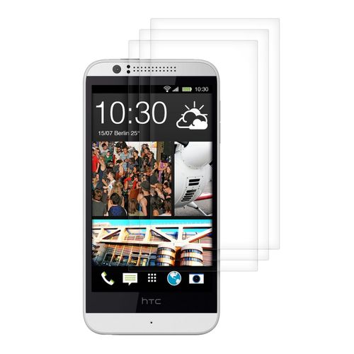 3x Kwmobile® Film De Protection Pour Écran Htc Desire 510 Transparent. Qualité Supérieure