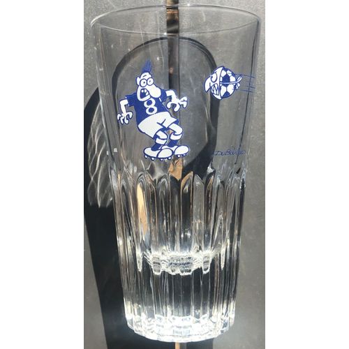 Verre Footballeur, Foot, Du Bouillon, Bd, Bande Dessinée, Dessin Humoristique, Figurine