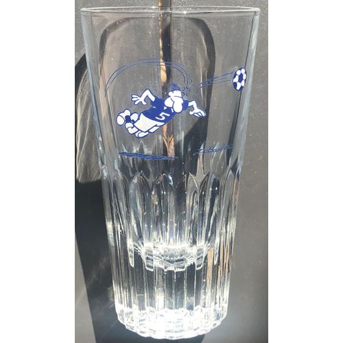 Verre Footballeur, Foot, Du Bouillon, Bd, Bande Dessinée, Dessin Humoristique, Figurine