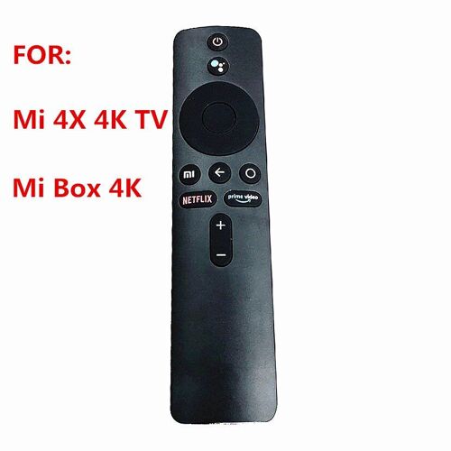 WHITE Télécommande Nipseyteko Bluetooth pour Xiaomi Mi TV Box S, 3 BOX 4X MI TV 4X, commande vocale avec Google Assistant