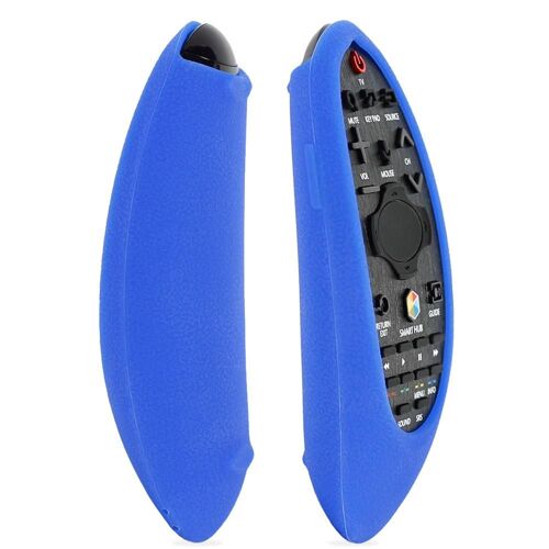 Blue Housse de protection en Silicone avec lanière, pour Samsung TV BN94-07557A BN59-01185A BN59-01185F BN59-01181B BN59-01182B Nipseyteko
