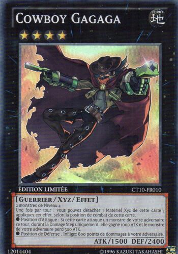 Ct10-Fr010 - Cowboy Gagaga - Yu Gi Oh! - Français - Super Rare - Sr