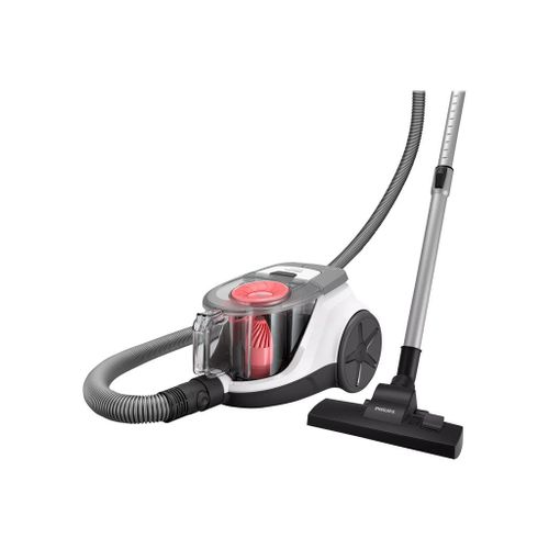 Aspirateur traineau sans sac Philips 2000 Series XB2142 - 850 Watt - blanc arctique/pêche