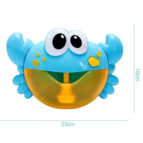 Machine À Bulles En Plastique, Dessin Animé Crabe, Fabricant De Bulles, Musique, Eau Amusante, Un Bouton, Jouets De Bain-Douche Pour Bébé, Cadeaux Pour Enfants