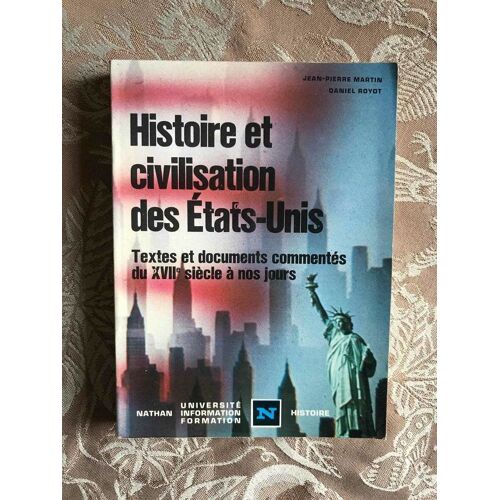Histoire Et Civilisation Des États-Unis