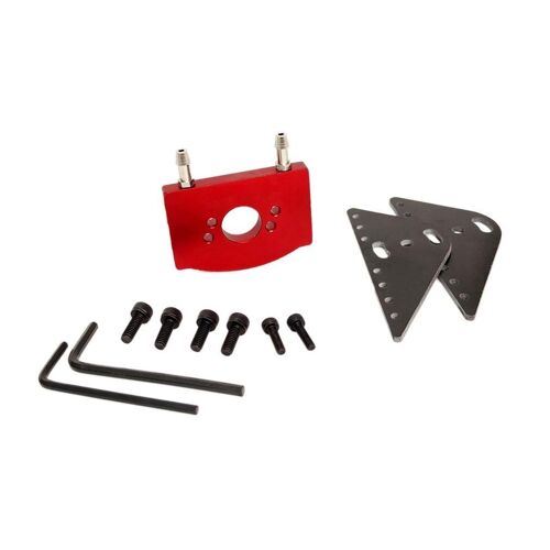 support de moteur sans balais CNC, bouche de refroidissement à eau pour télécommande, moteur de bateau RC 540 550 3650 3660 3670 3680