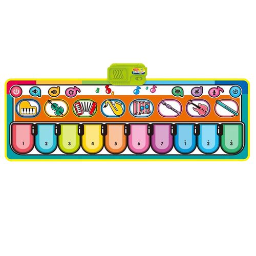 Tapis de Piano Musical pour enfants, tapis de jeu pour bébés, couverture de jeu Musical, jouets éducatifs précoces, cadeaux pour enfants