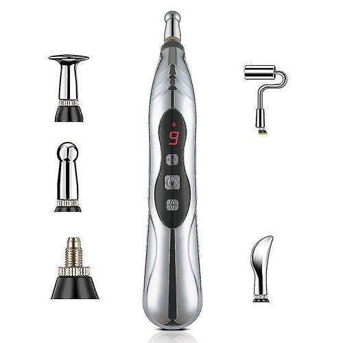 Stylo D'acupuncture Électronique, Usb Rechargeable Soulagement De La Douleur Méridiens Électriques Energy Pen Masseur Stylo Soulagement De La Douleur Outil De Massage