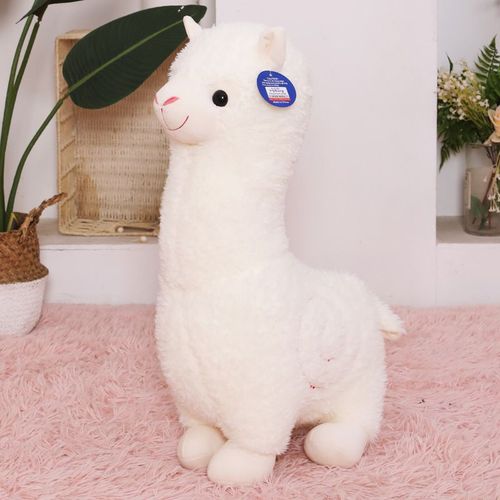 Peluche Alpaga En Tissu De Mouton Doux, Jouet De Dessin Animé, Oreiller De Couchage