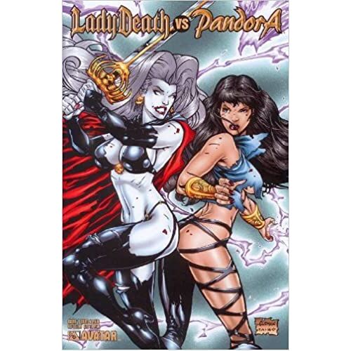 Lady Death Vs. Pandora One-Shot ( V.O. 2007 ) ** Limited - 750 Copies "Quite A Pair" Cover **
