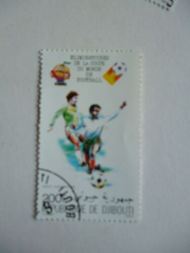 Timbre "Djibouti:1981 :Éliminatoire De La Coupe Du Monde De Football".